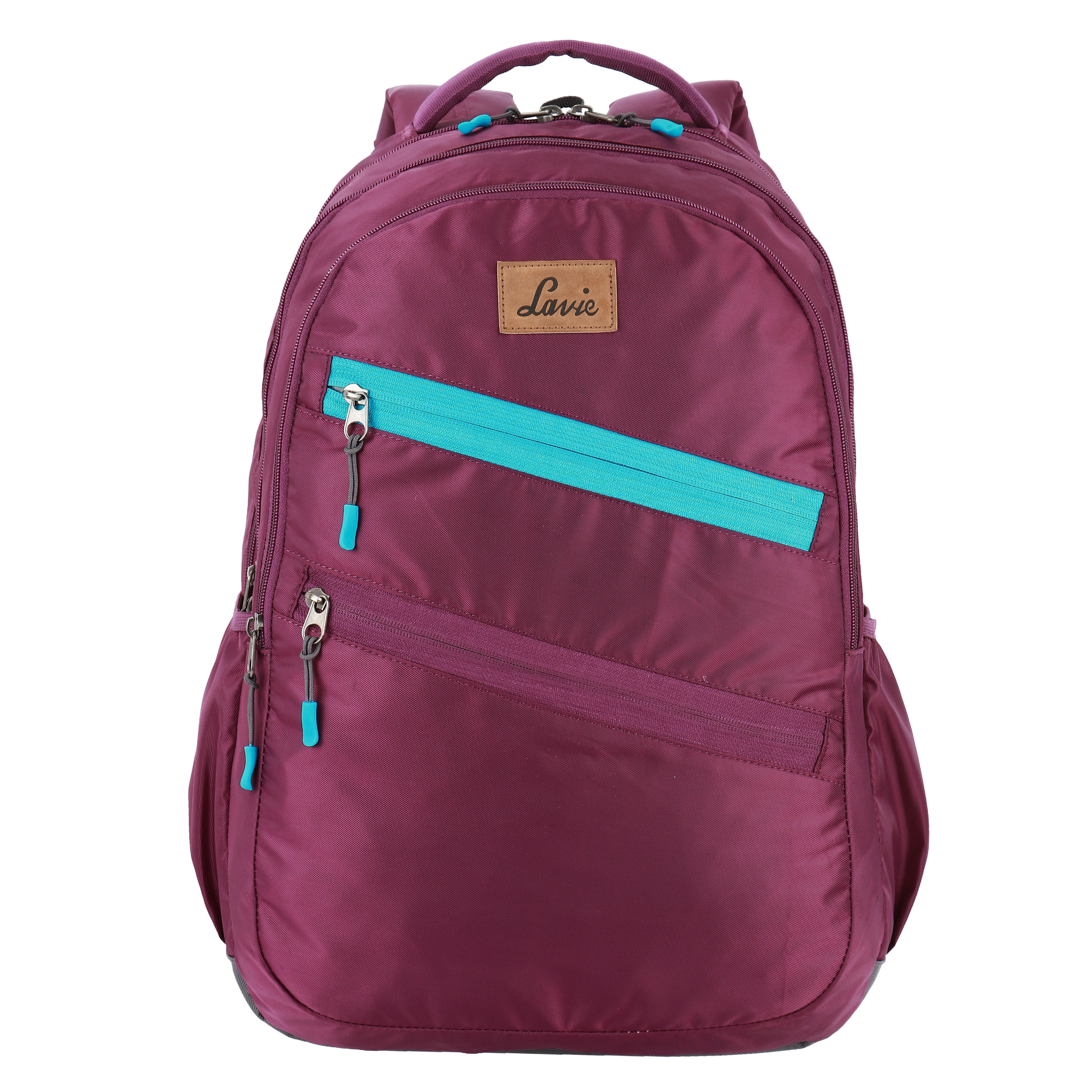 Buy Lavie Purple Solid Backpacks Online