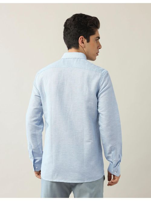 slim fit dress slacks Arrow Sports Men's Slim Fit Pure Cotton Mandarin Collar Shirt  (ASAEOSH1854_White_39)