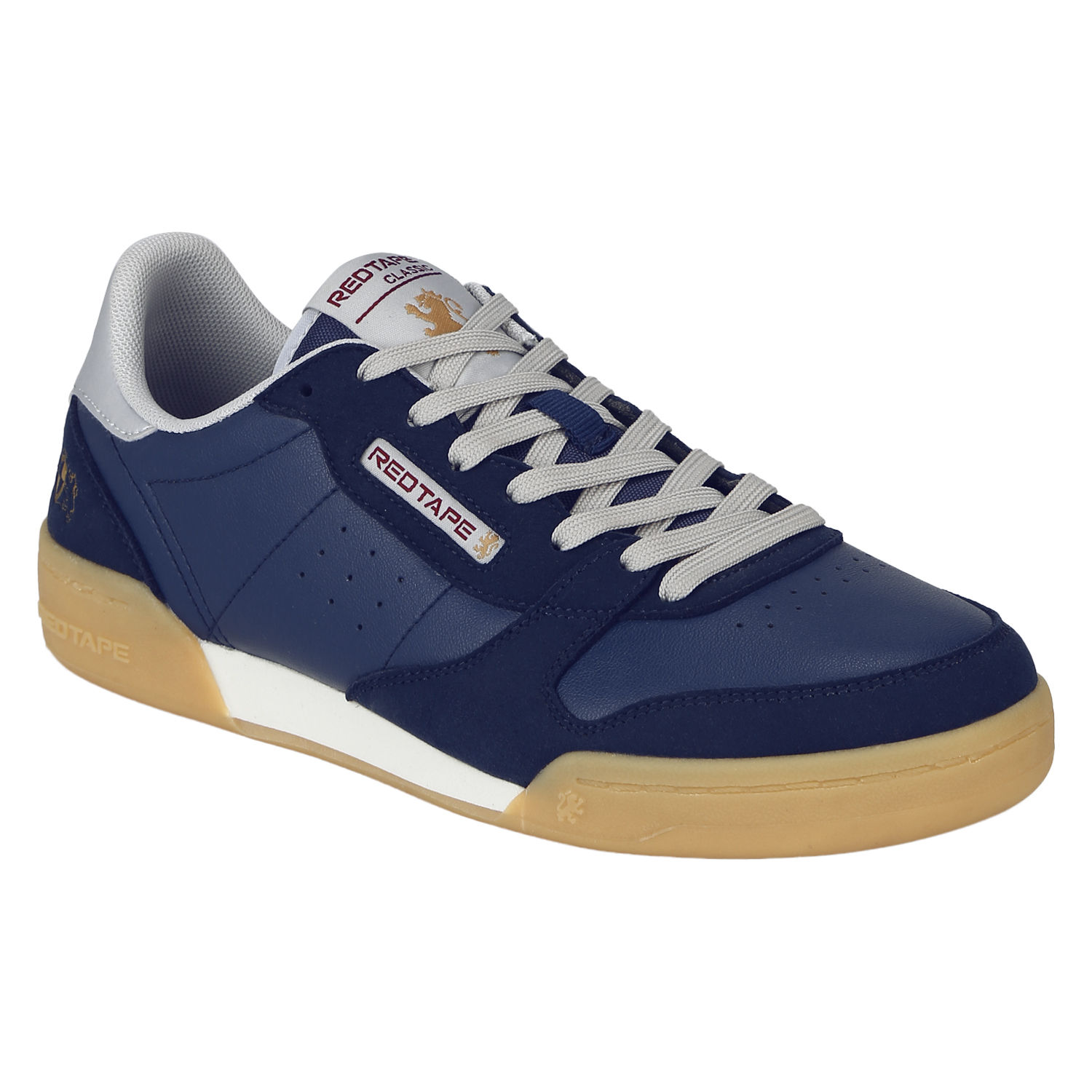 red tape men navy sneakers