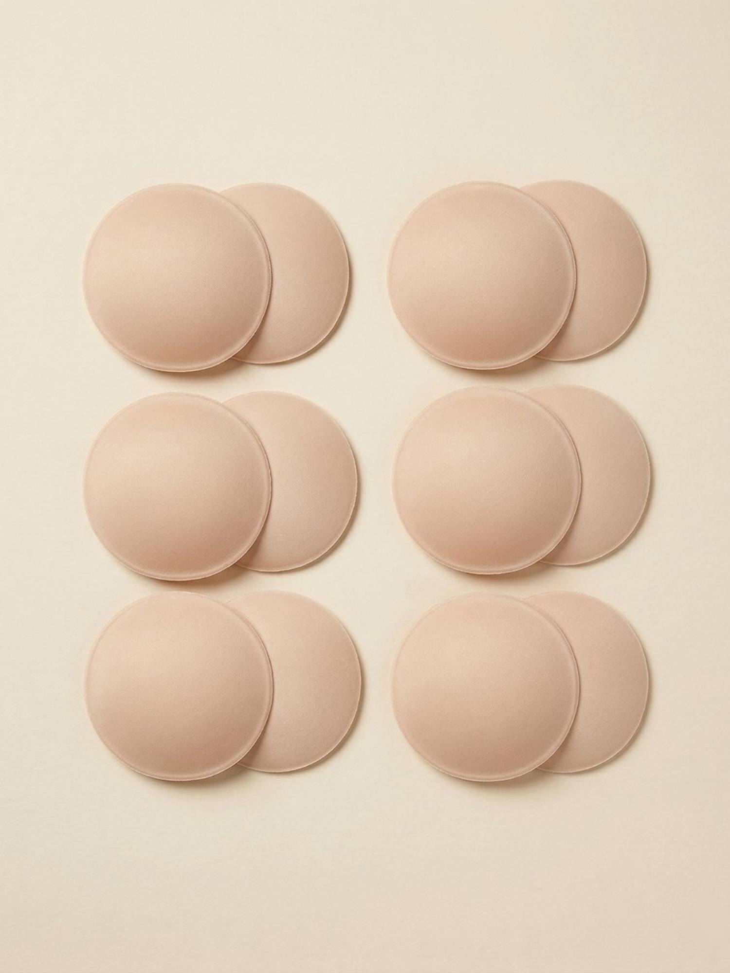 Secrets By ZeroKaata Round Breast Enhancer Insert Bra Pads for Women (Pack of 6)