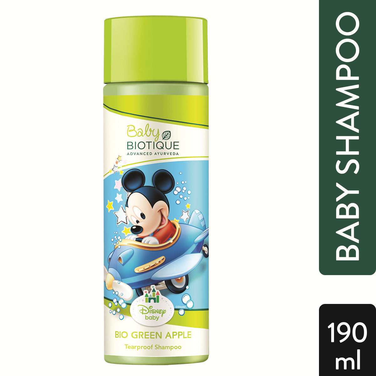 Biotique Disney Baby Bio Green Apple Tearproof Shampoo: Buy Biotique Disney  Baby Bio Green Apple Tearproof Shampoo Online at Best Price in India | Nykaa