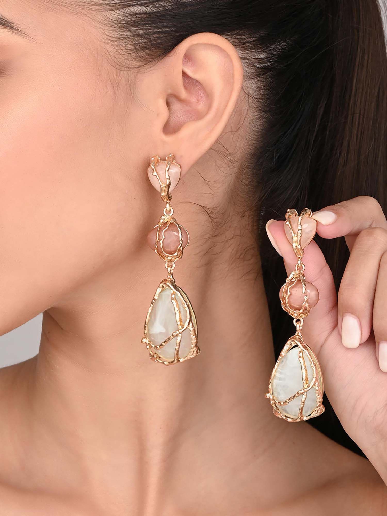 Buy REENISAA Celestia Vine Drop Earrings Online