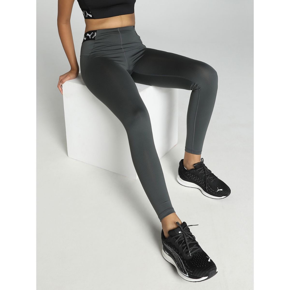 Puma Compression Women Grey Tights XS