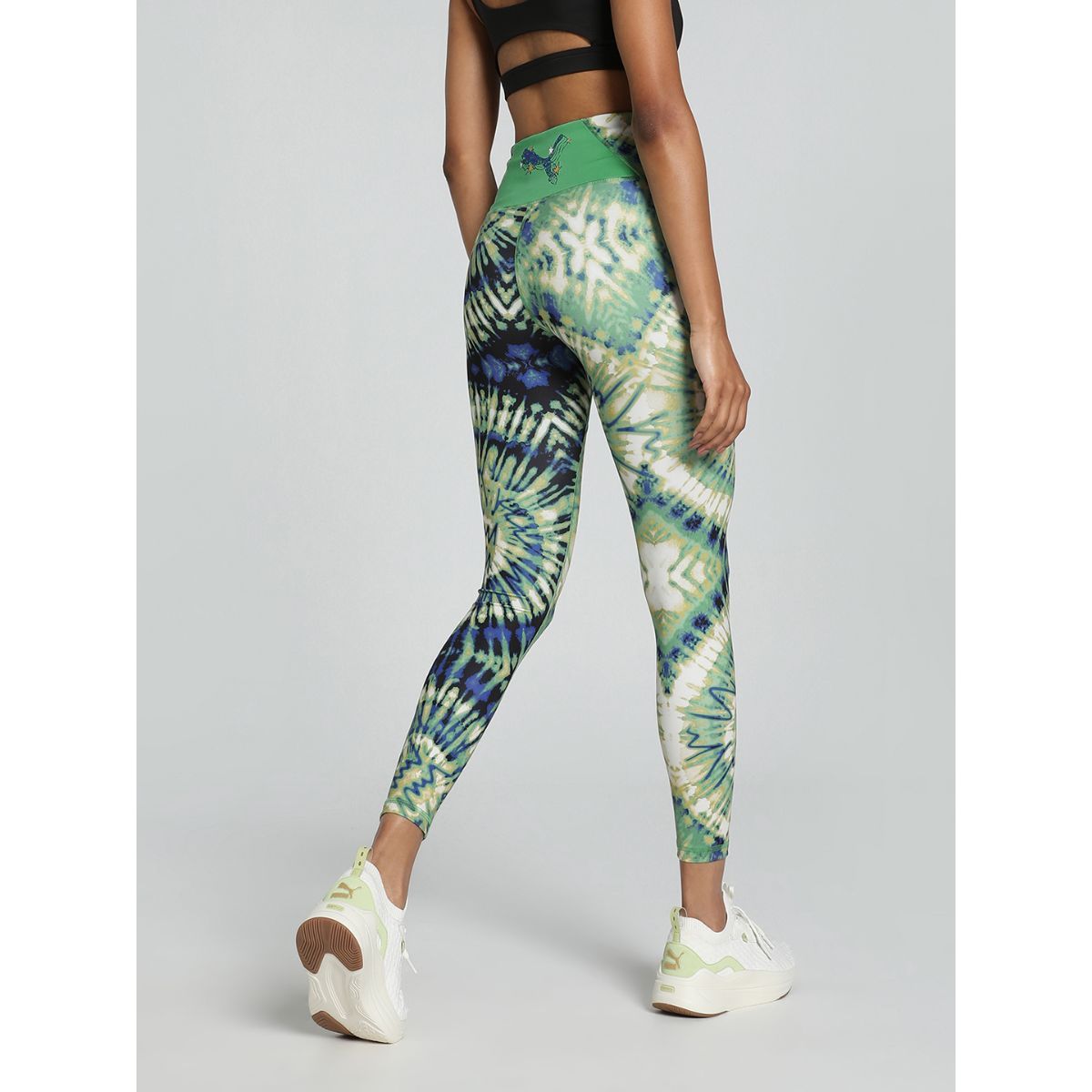 Buy Puma Getting Crafty Women Green Tights Online