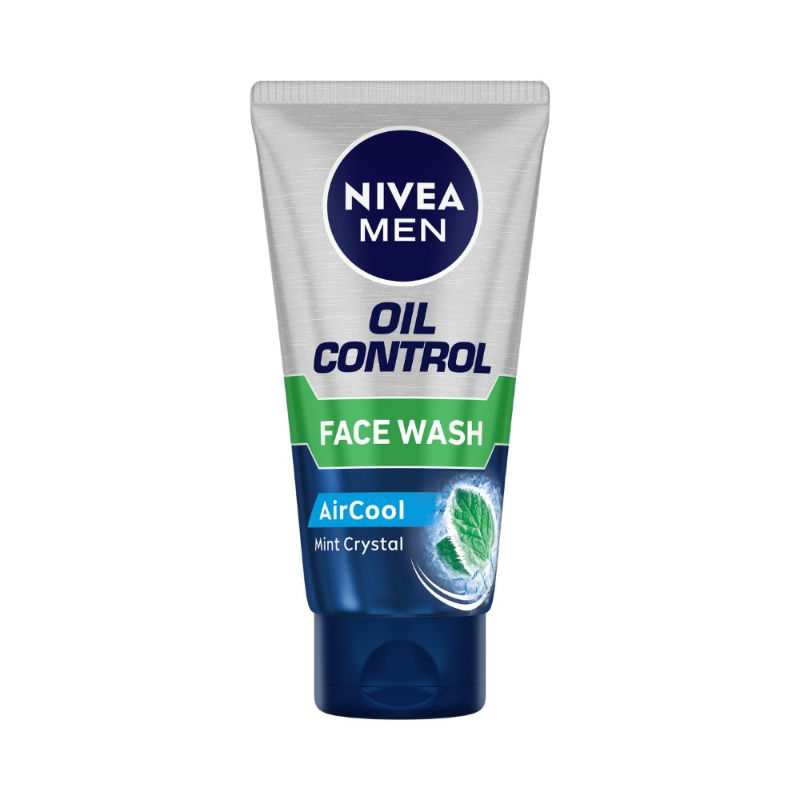 NIVEA Men Oil Control Face Wash effectively cleanses and controls oil for fresh, matte skin.
