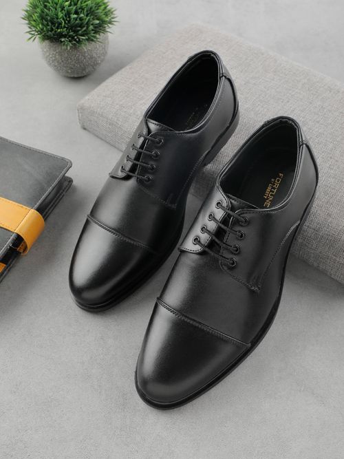Buy LIBERTY Fortune HML-13E Black Formal Lacing Derbies Shoes For
