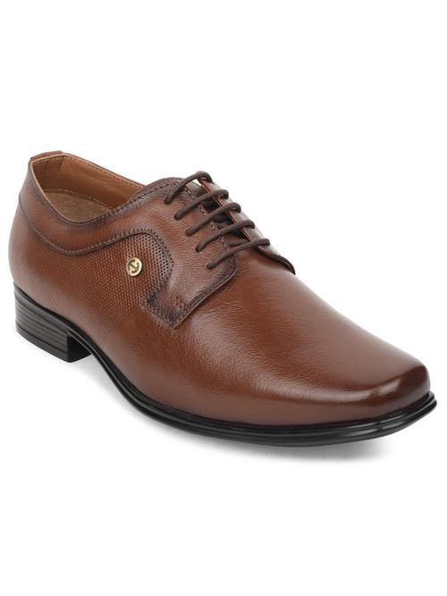 Buy LIBERTY Healers UDL-15 Brown Formal Lacing Derbies Shoes For