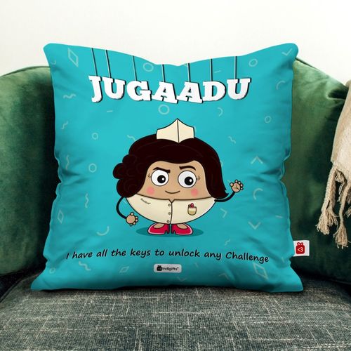 Buy Indigifts Best Friend Birthday Gift Jugaadu Printed Blue