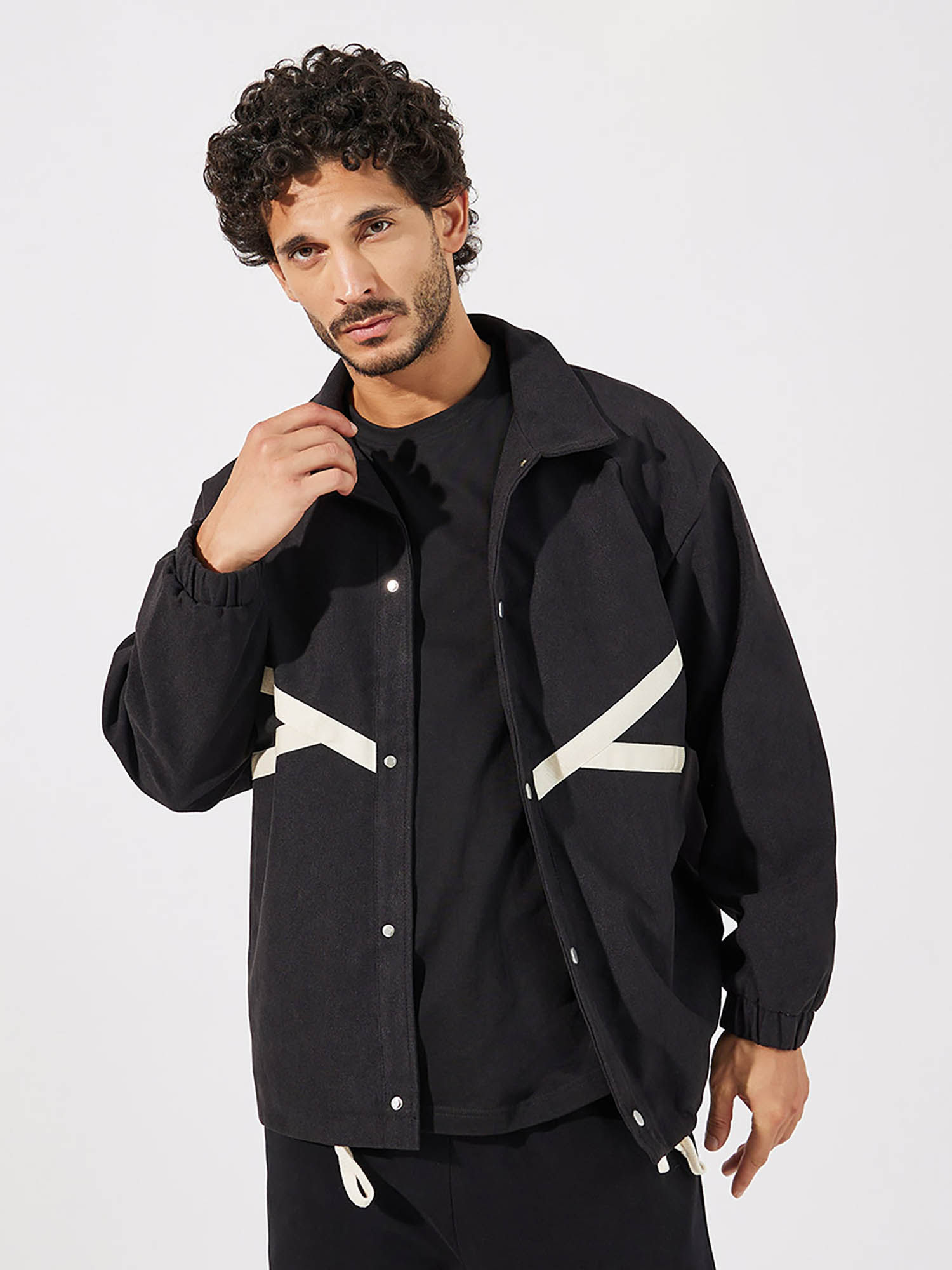 Button up windbreaker on sale