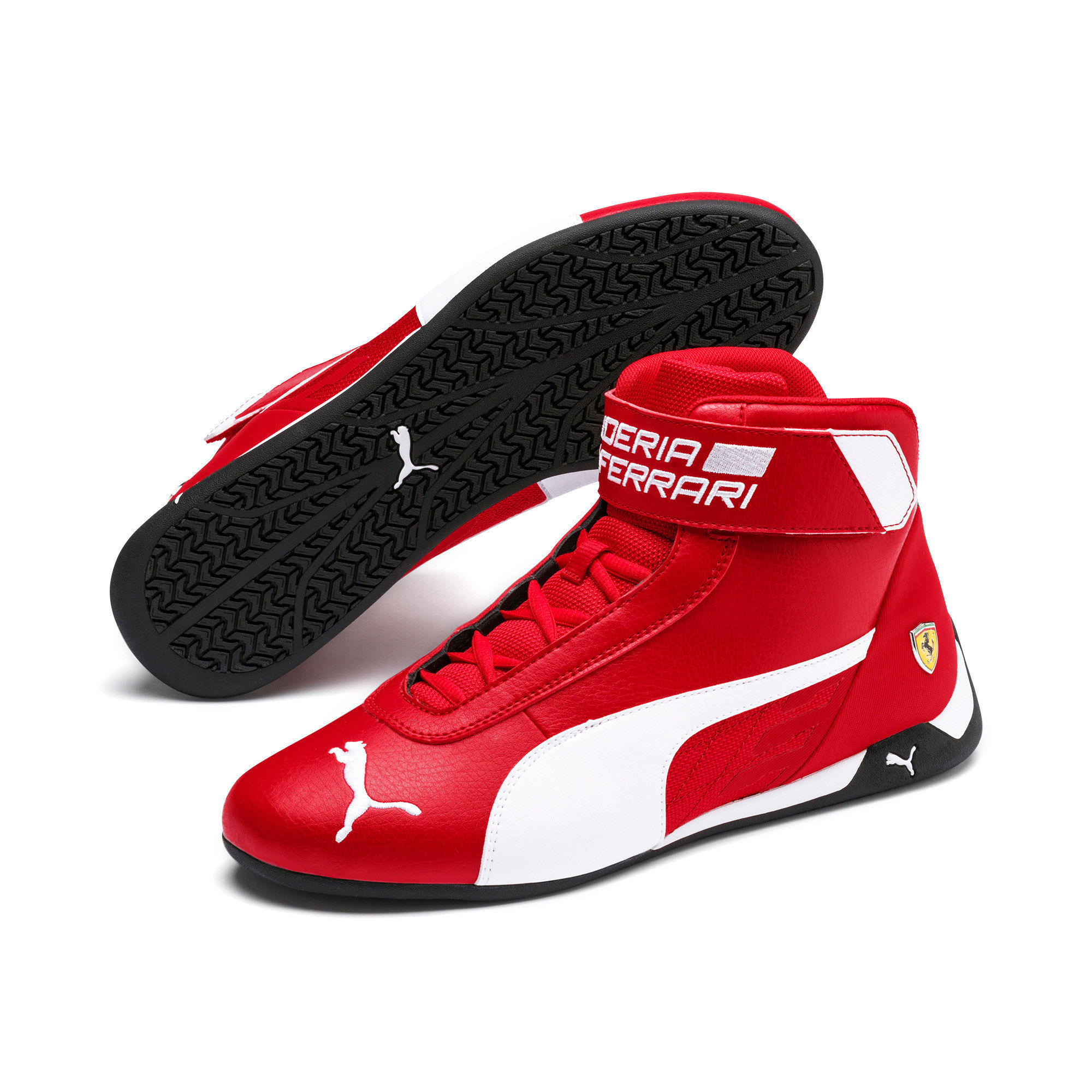 Buy Puma Red Scuderia Ferrari Motorsport R Cat Mid Unisex Sneakers UK 8 Online