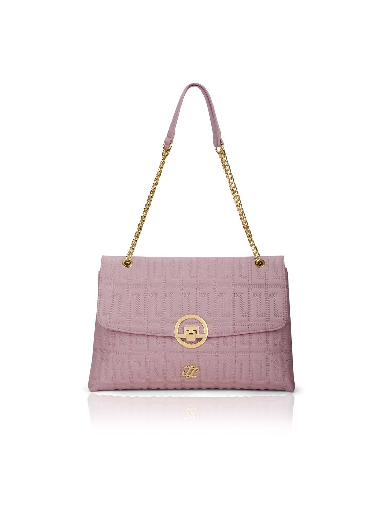 Lavie Signature Women's Ls Quilt Bighorn Satchel Handbag (Pink)