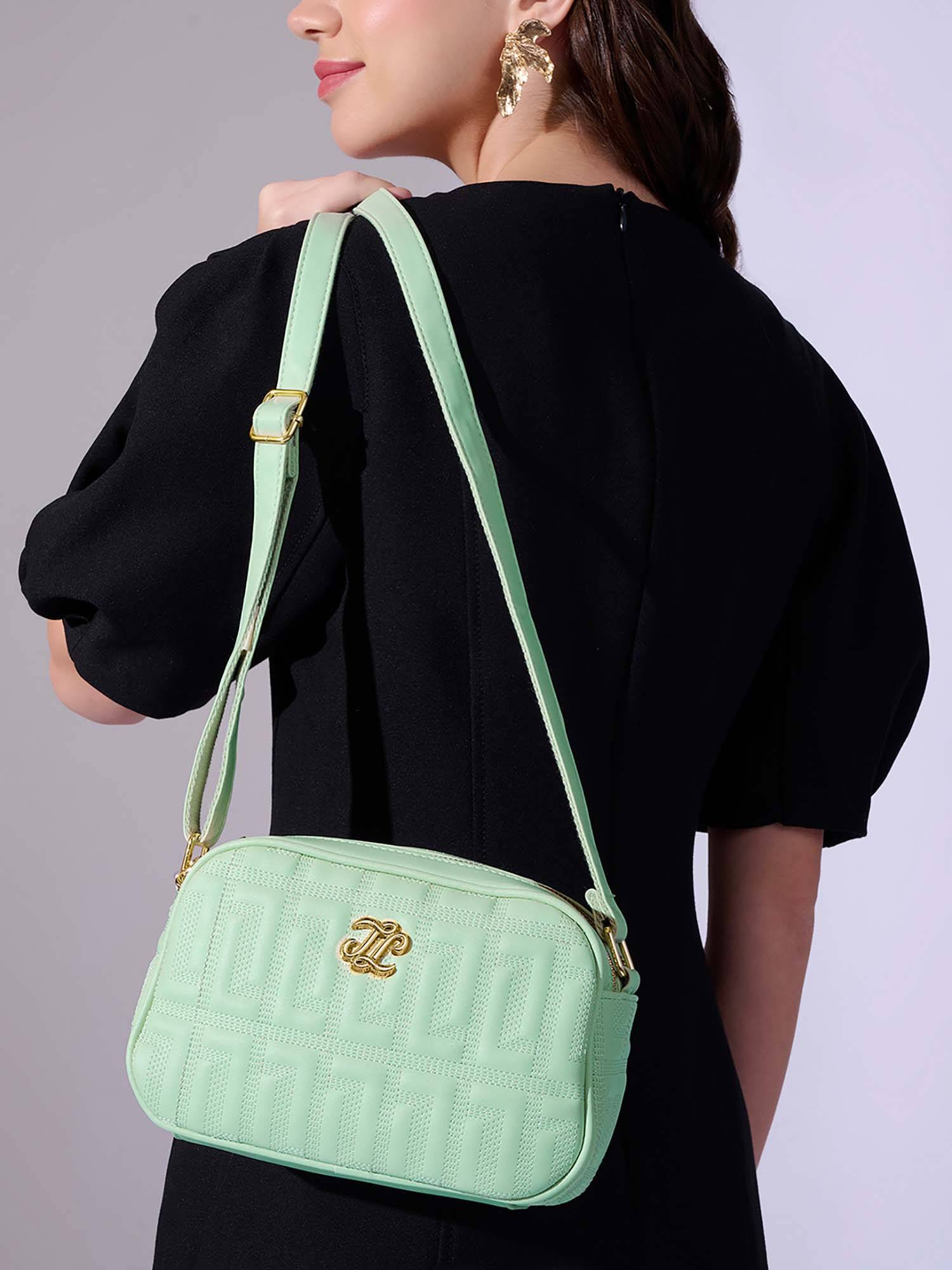 Lavie Signature Women's Ls Quilt Marta Sling Bag (Mint)