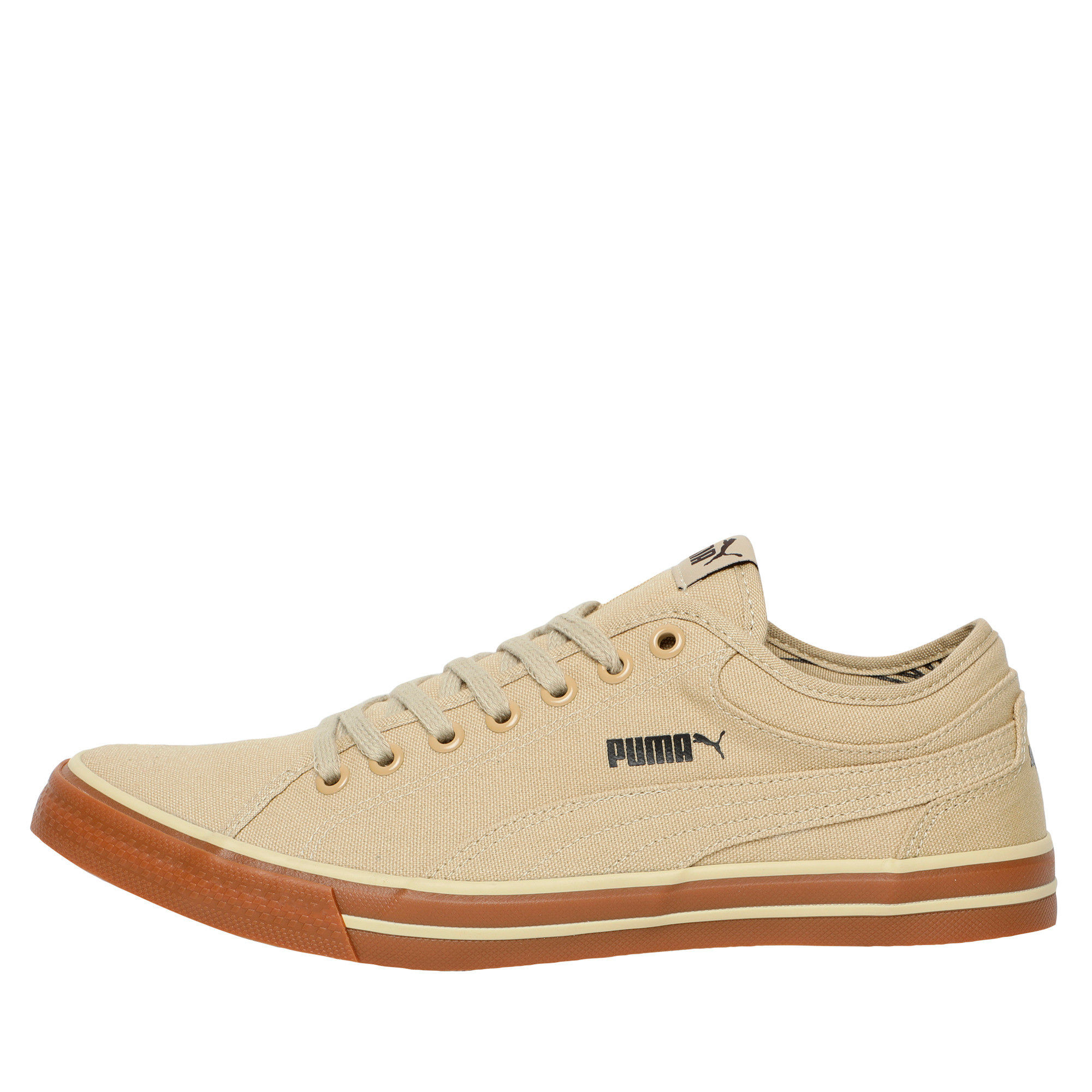 Buy Puma Yale Gum Solid Pale Khaki-Chocolate Sneaker (UK 4) Online