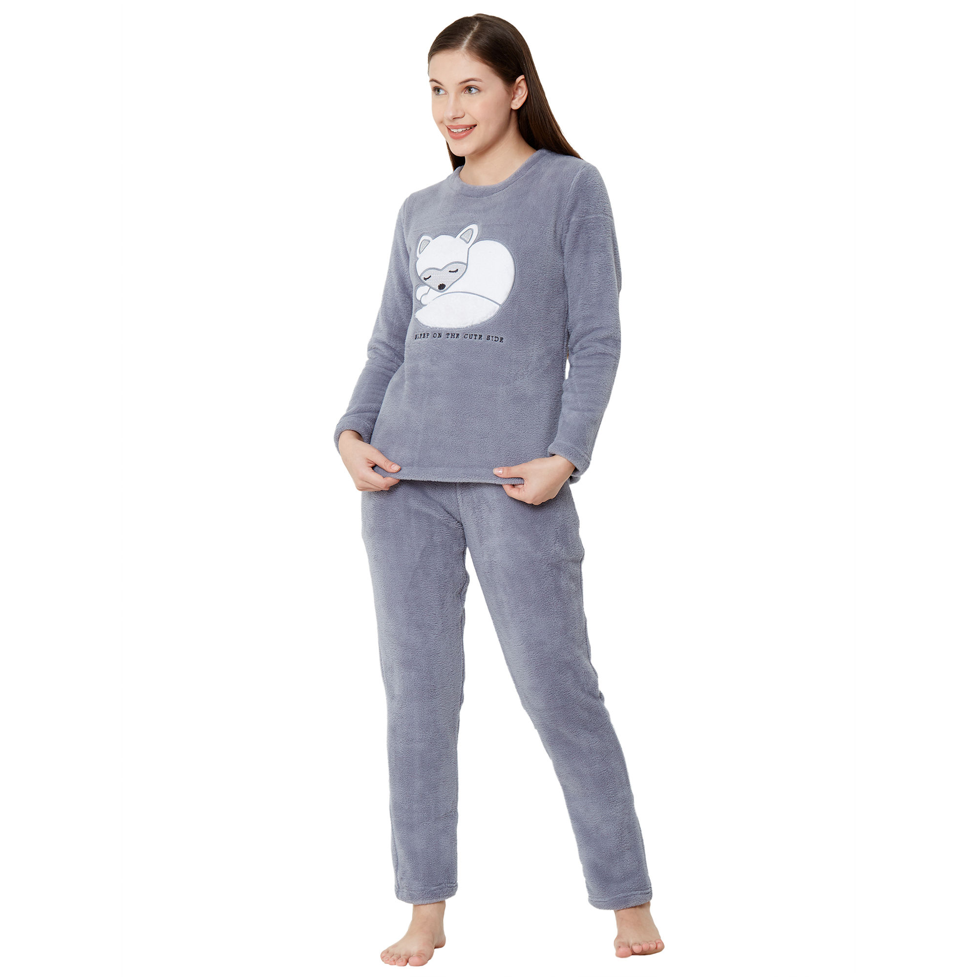 grey loungewear tracksuit