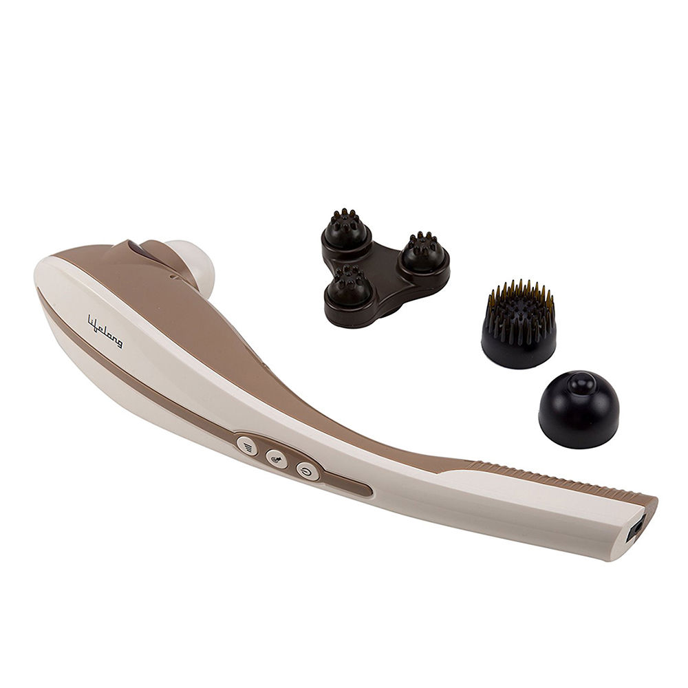 Lifelong LLM45 Rechargeable Tapping Body Massager - Brown