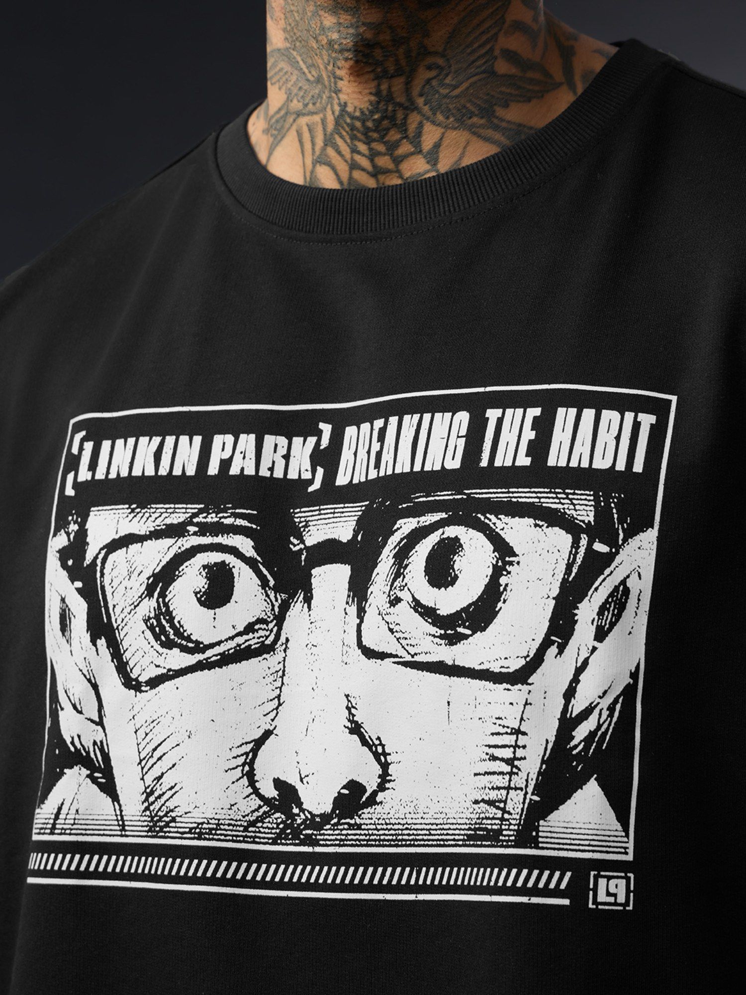 Linkin Park usugrow コラボシャツ Buy The Souled Store Official Linkin Park Breaking The Habit Men