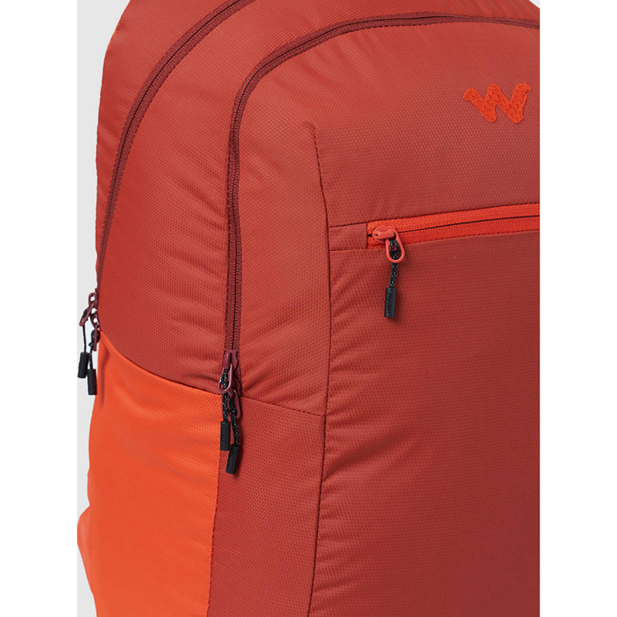Buy Wildcraft Rust Printed Polyester Backpack Online