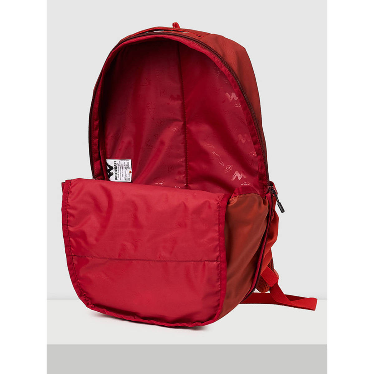 Buy Wildcraft Rust Printed Polyester Backpack Online
