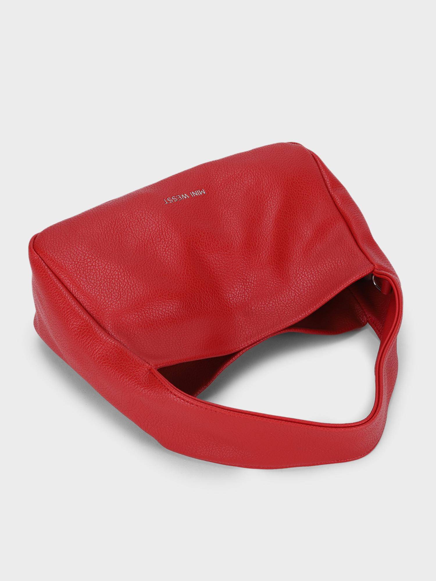 Red Mini Handbag Buy MINI WESST Ashlie Handbag With Detachable Strap - Red Online
