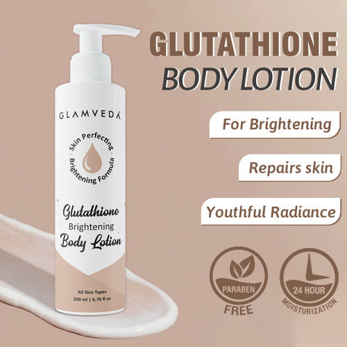 Buy Glamveda Glutathione Body Lotion Skin Brightening, Spot Fading And Deep Moisturizing Daily Formula Online