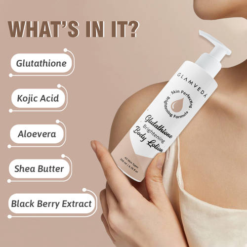 how to make glutathione lotion at home Buy Glamveda Body Skin Brightening, Spot Fading And Deep Moisturizing Daily Formula Online Module II Peptide Therapy Eye cream for firm skin Flavor:STRAWBERRY