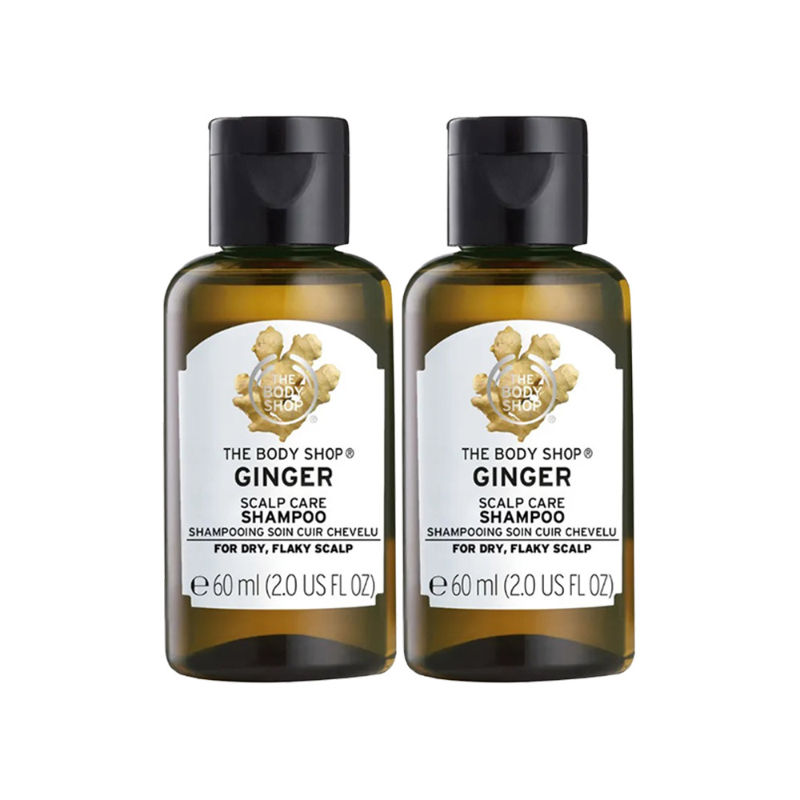 The Body Shop Set Of 2 Ginger Shampoo Mini