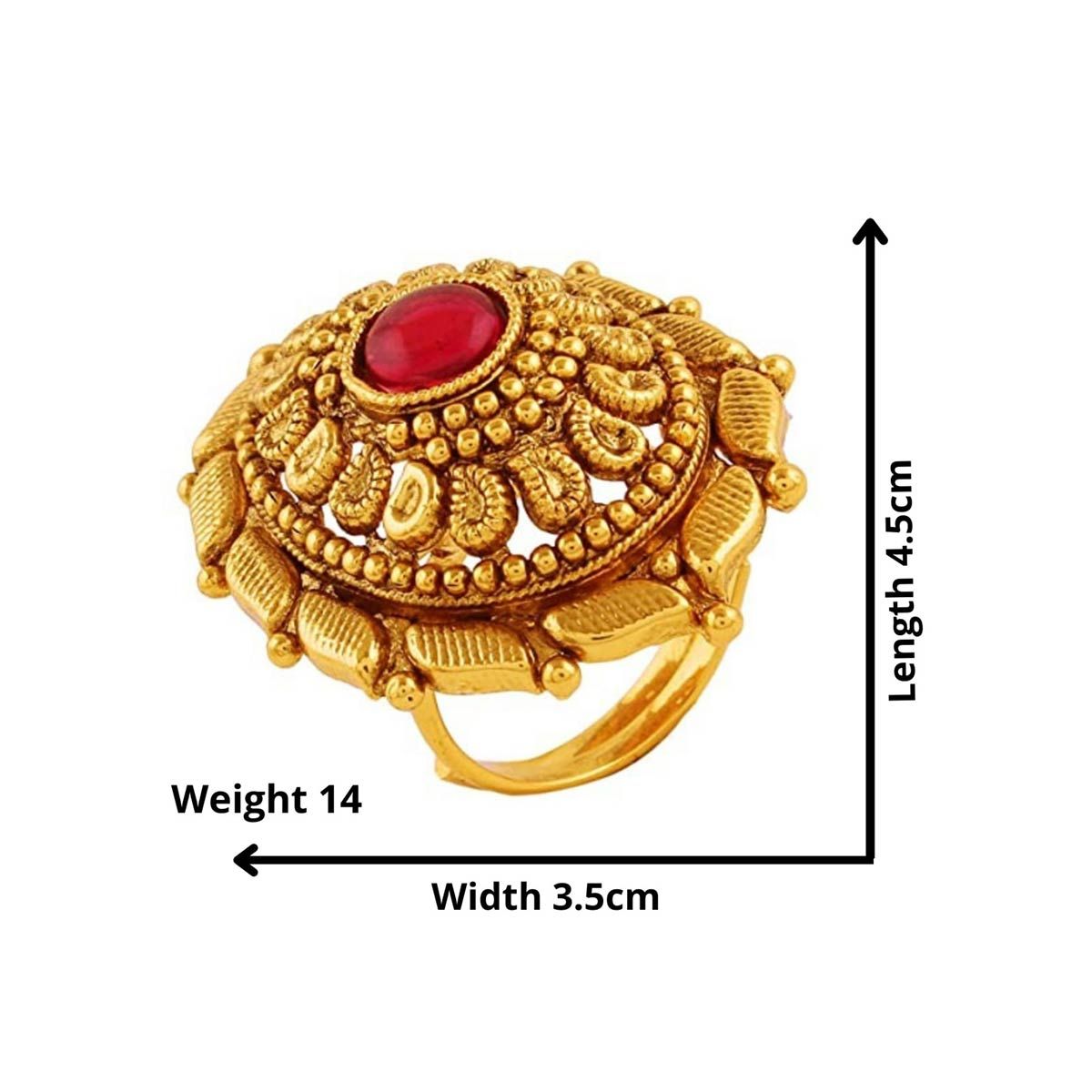 Manufacturer of 916 gold fancy gent's ring | Jewelxy - 166694
