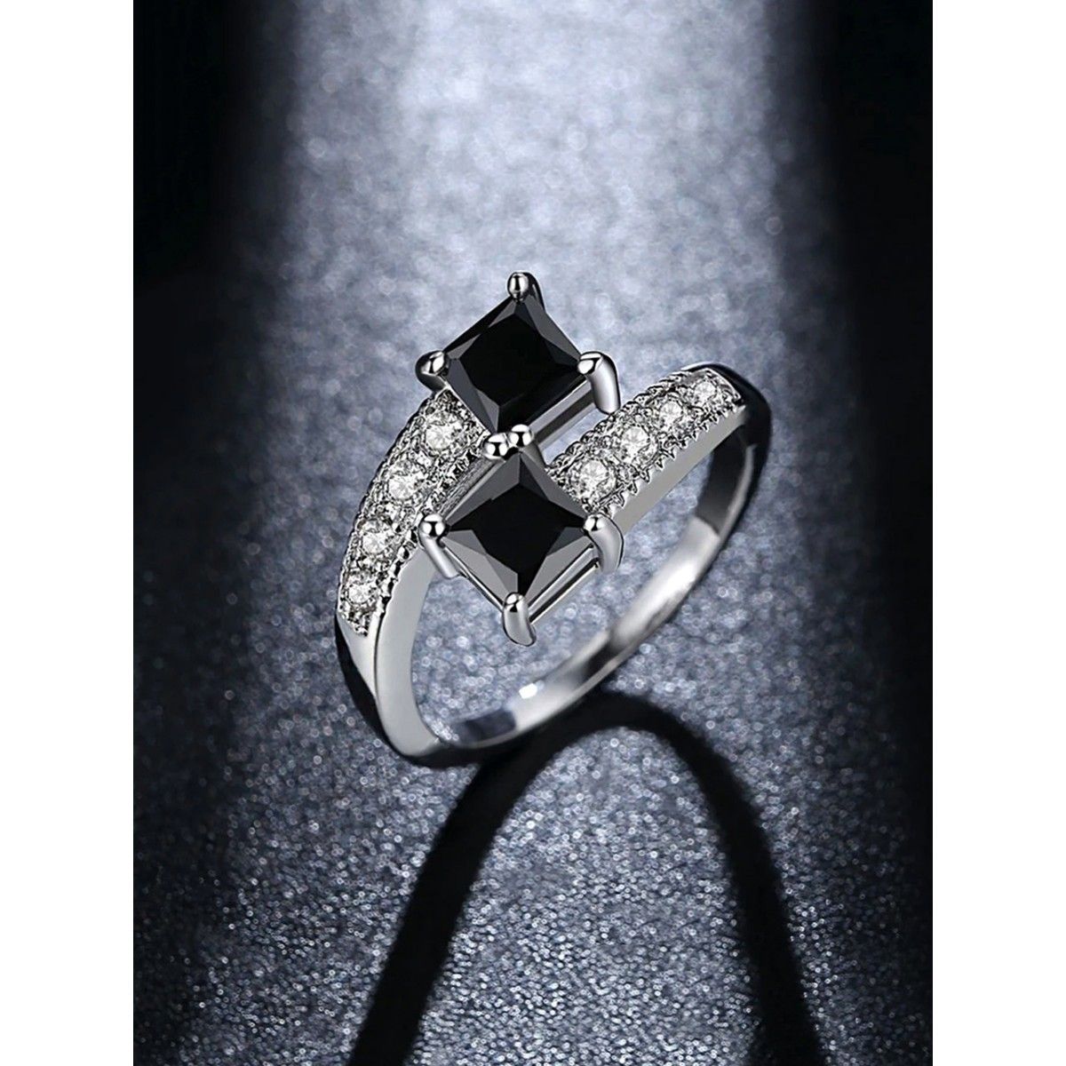 Black Onyx Ring - Premium Crystal Rings Online - Crystal Heaven