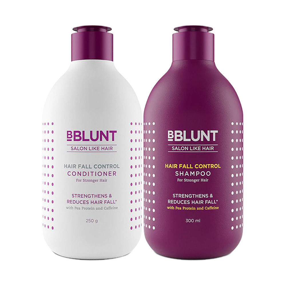 BBlunt Hair Fall Control Shampoo Conditioner Combo Reviews Online Nykaa