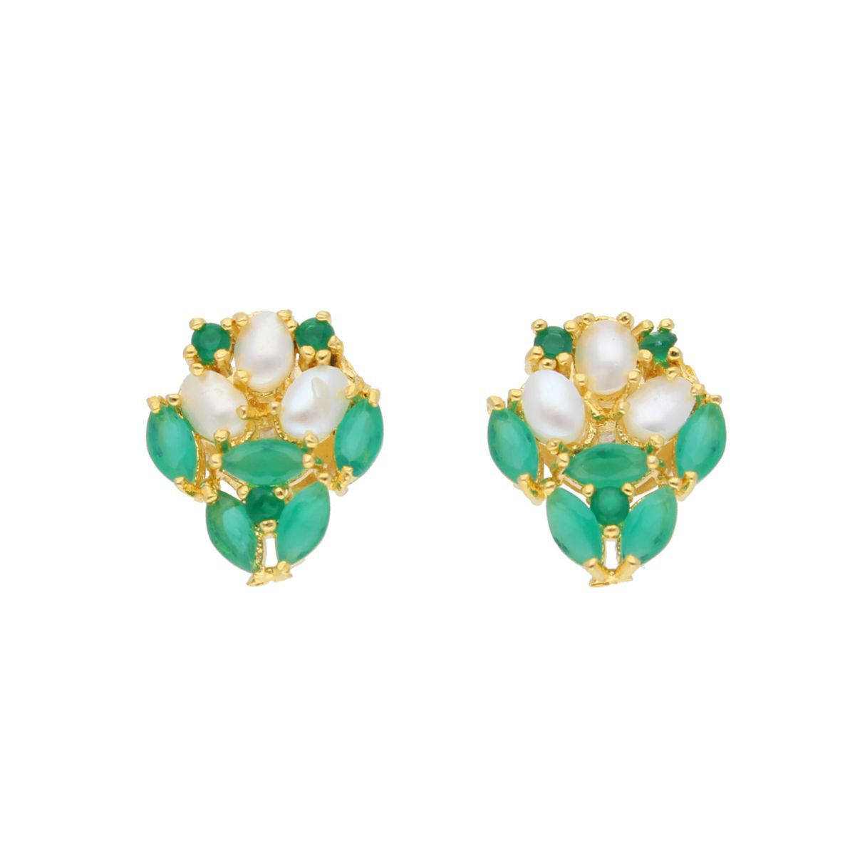 Sri Jagdamba Pearls Badari Pearl Earrings
