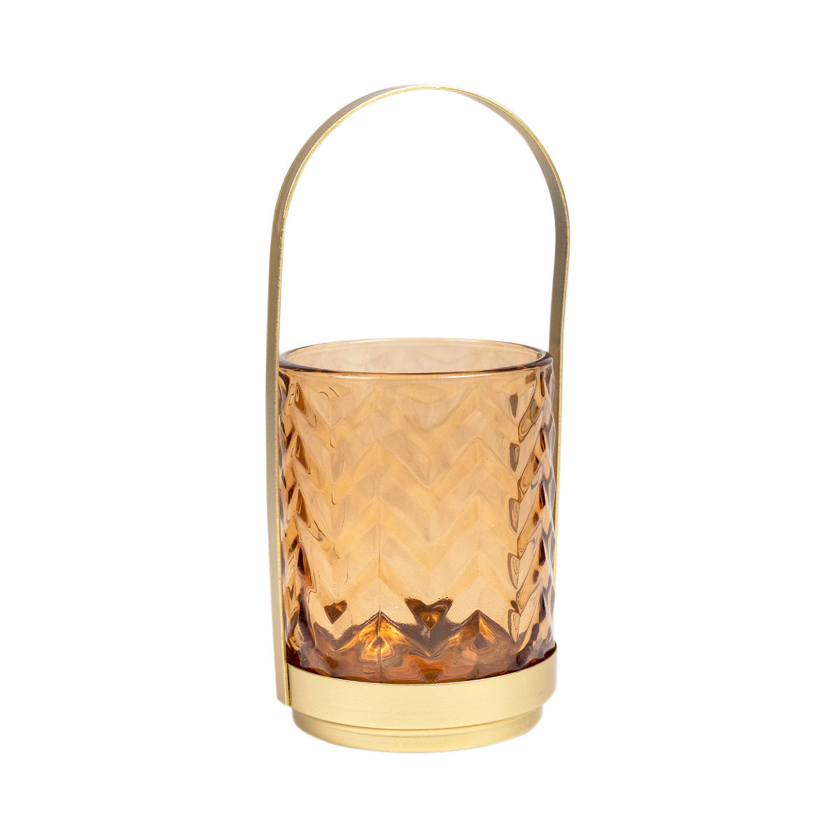 Buy Pure Home + Living Amber Glass Mini Lantern Online