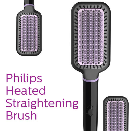 Philips Heated Straightening Brush (BHH880/10): Buy Philips Heated Straightening  Brush (BHH880/10) Online at Best Price in India | Nykaa