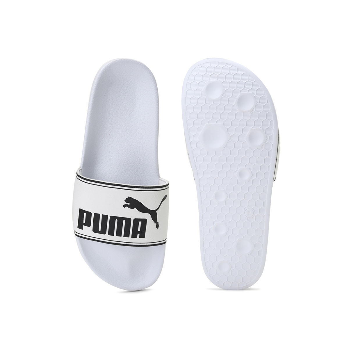 White puma online sliders