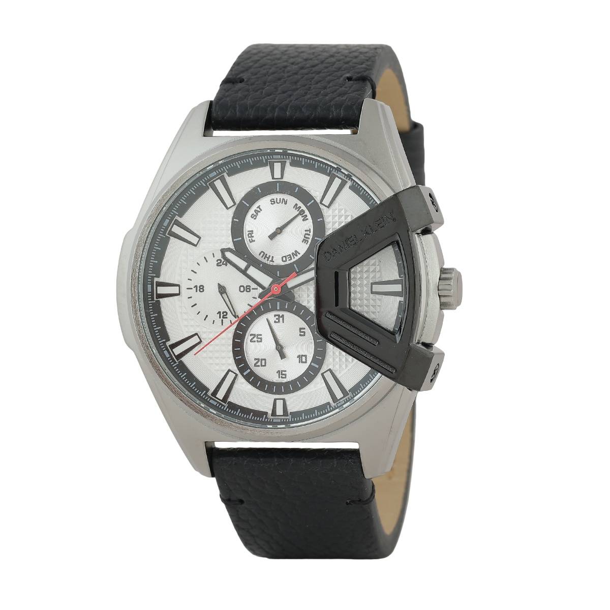 Daniel Klein Exclusive Men White Dial Analogue Watch DK12158-2 (M)