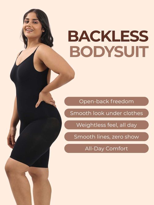 Buy Underneat Women Backless Stretchable Butt Lifting Comfort Full Body  Shaper Online