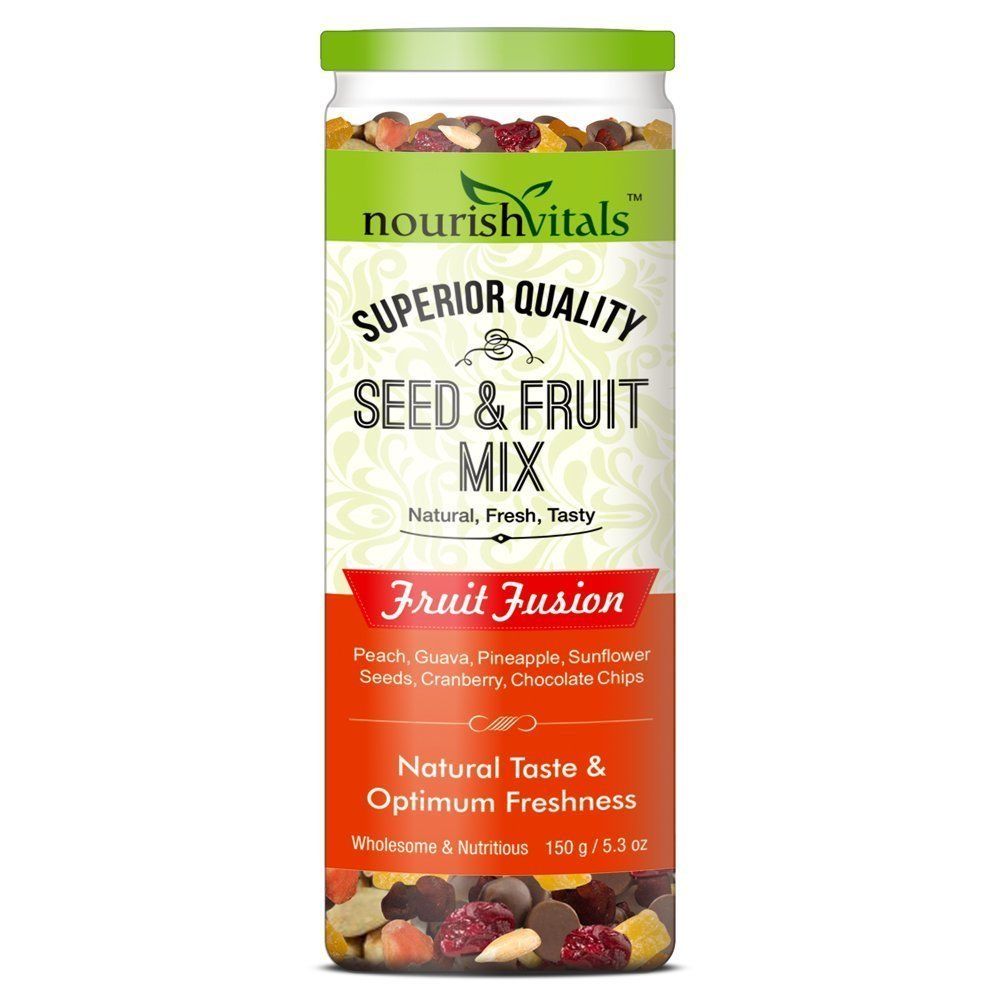 Nourish Vitals Seed & Fruit Mix - Fruit Fusion, Breakfast / Snacks Trail Mix