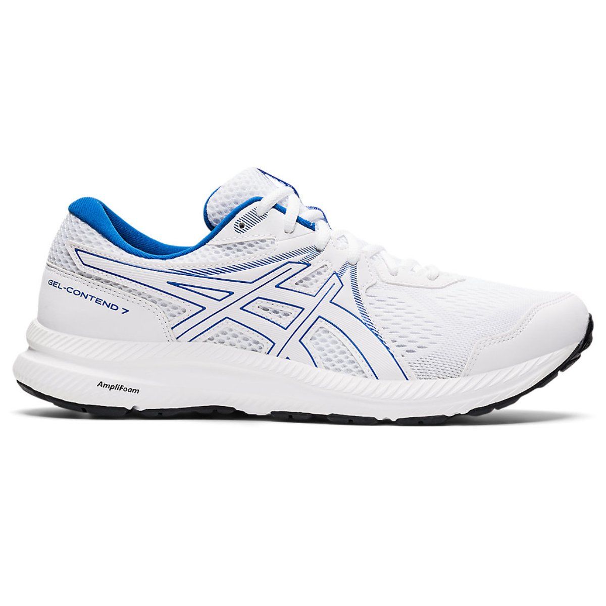 Buy ASICS GEL CONTEND 7 White Mens Running Shoes Online