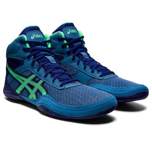 ASICS Matflex Blue Mens Wrestling Shoes