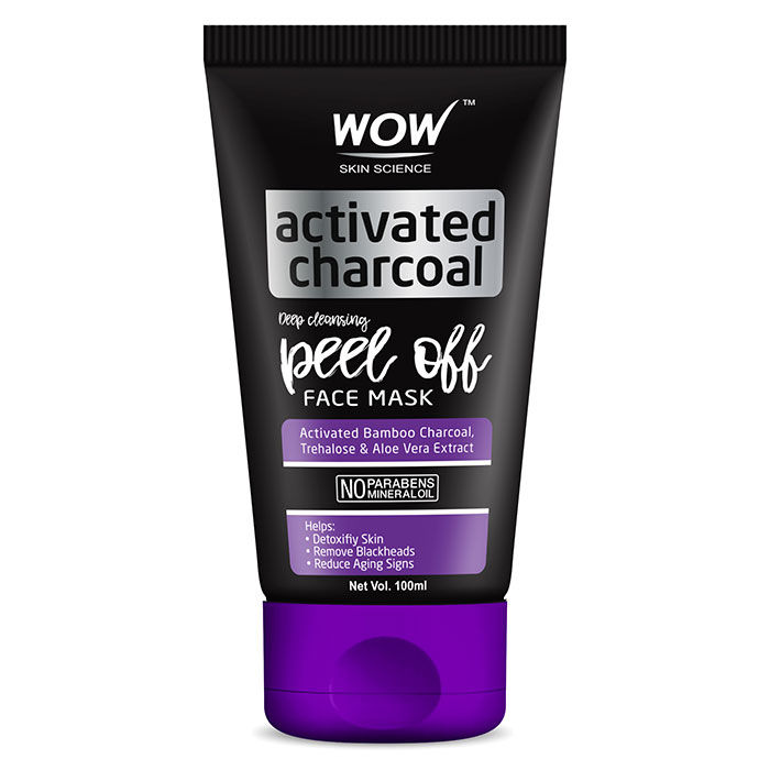 WOW Skin Science Activated Charcoal Peel Off Face Mask