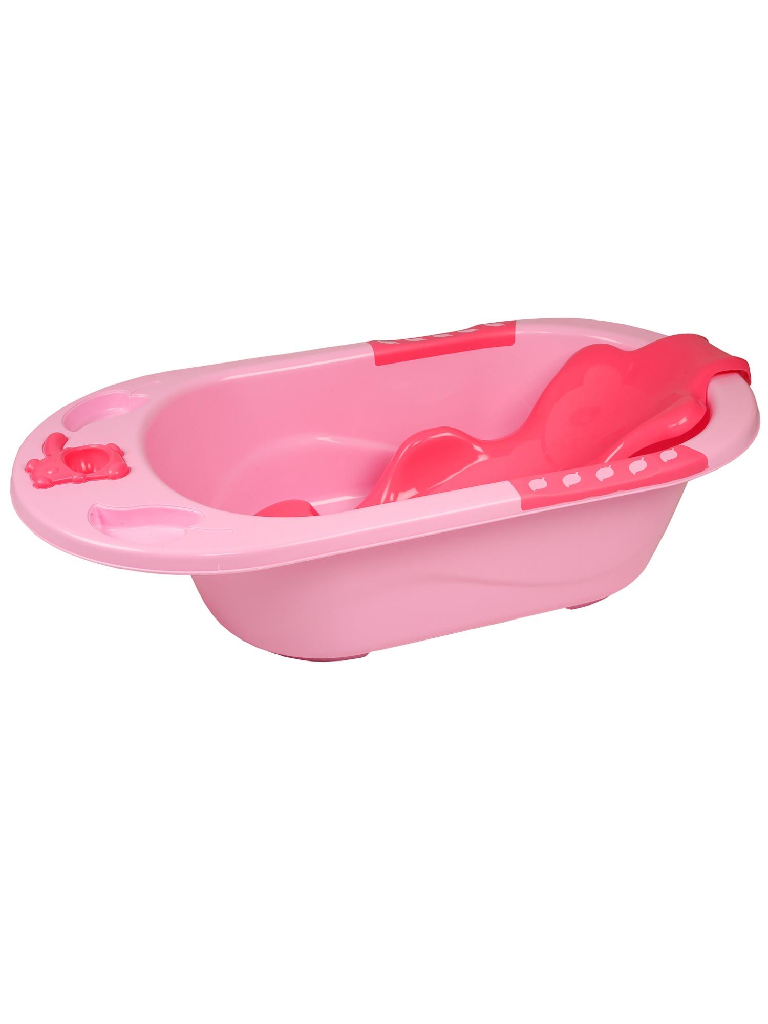 Baby Moo Pink Bath Tub With Bather Buy Baby Moo Pink Bath Tub With