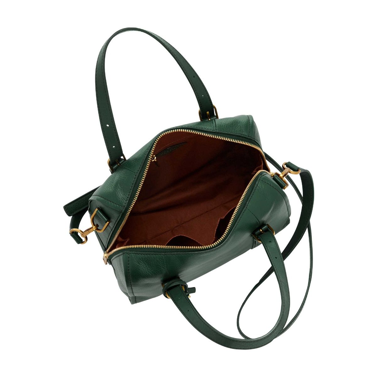 【新品未使用】FOSSIL フォッシル Satchel Bag Carlie Carlie Leather Satchel - ZB1772611 - Fossil