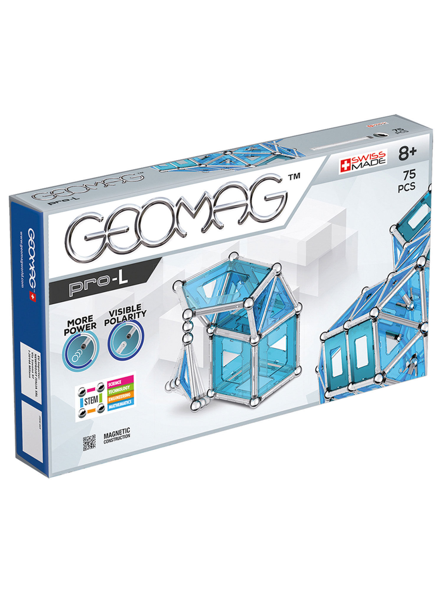 Geomag Magnetic Toys Pro-l - 75 Pieces - Multi-Color