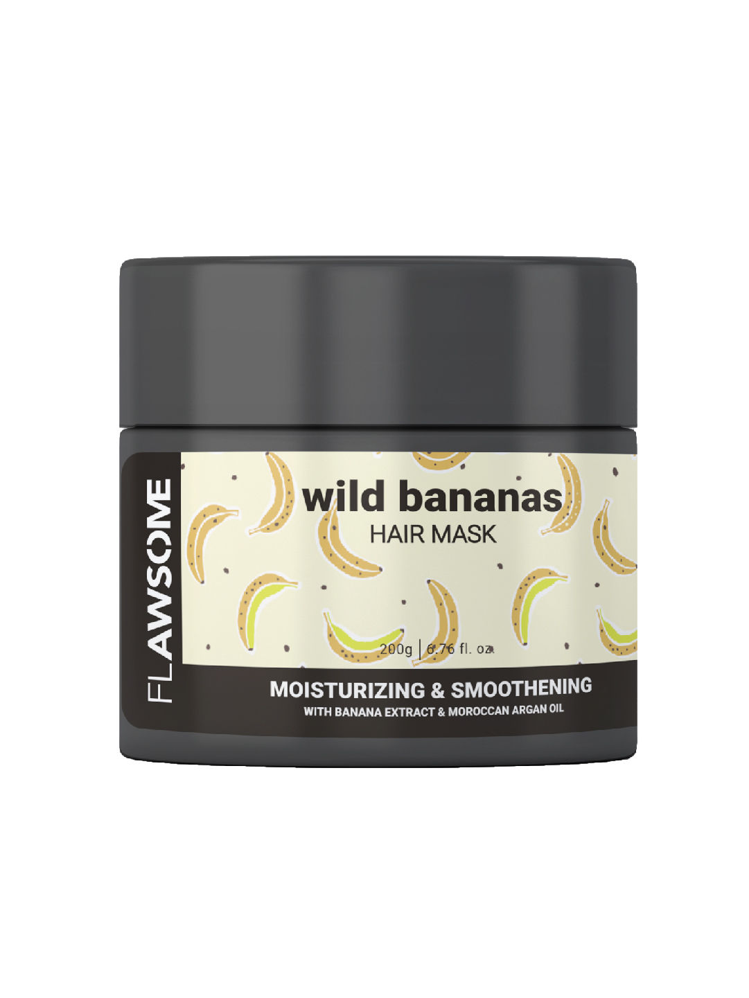 Flawsome Wild Bananas Moisturizing & Smoothening Hair Mask