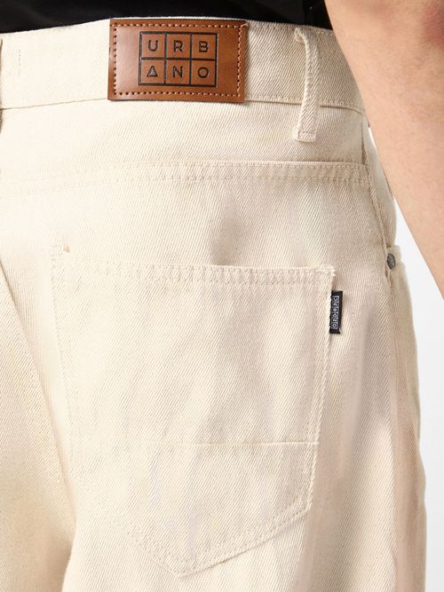 Urbano Fashion Off White Denim Jeans Mens Buy Urbano Fashion Men's