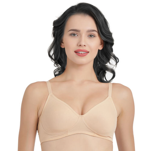 Enamor A042 Side Support Shaper Classic Bra Supima Cotton Non-Padded  Wirefree High Coverage in Delhi at best price by Krishna Hosiery - Justdial