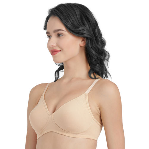 Buy Enamor High Coverage, Wirefree A042 Side Support Shaper Fab-Cool  Everyday Women T-Shirt Non Padded Bra Online at Best Prices in India