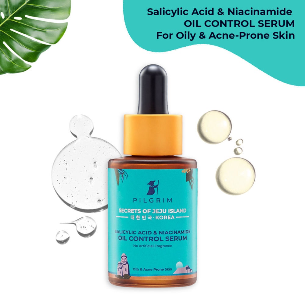 Buy Pilgrim Salicylic Acid & Niacinamide Oil Control Serum for Blackheads Online