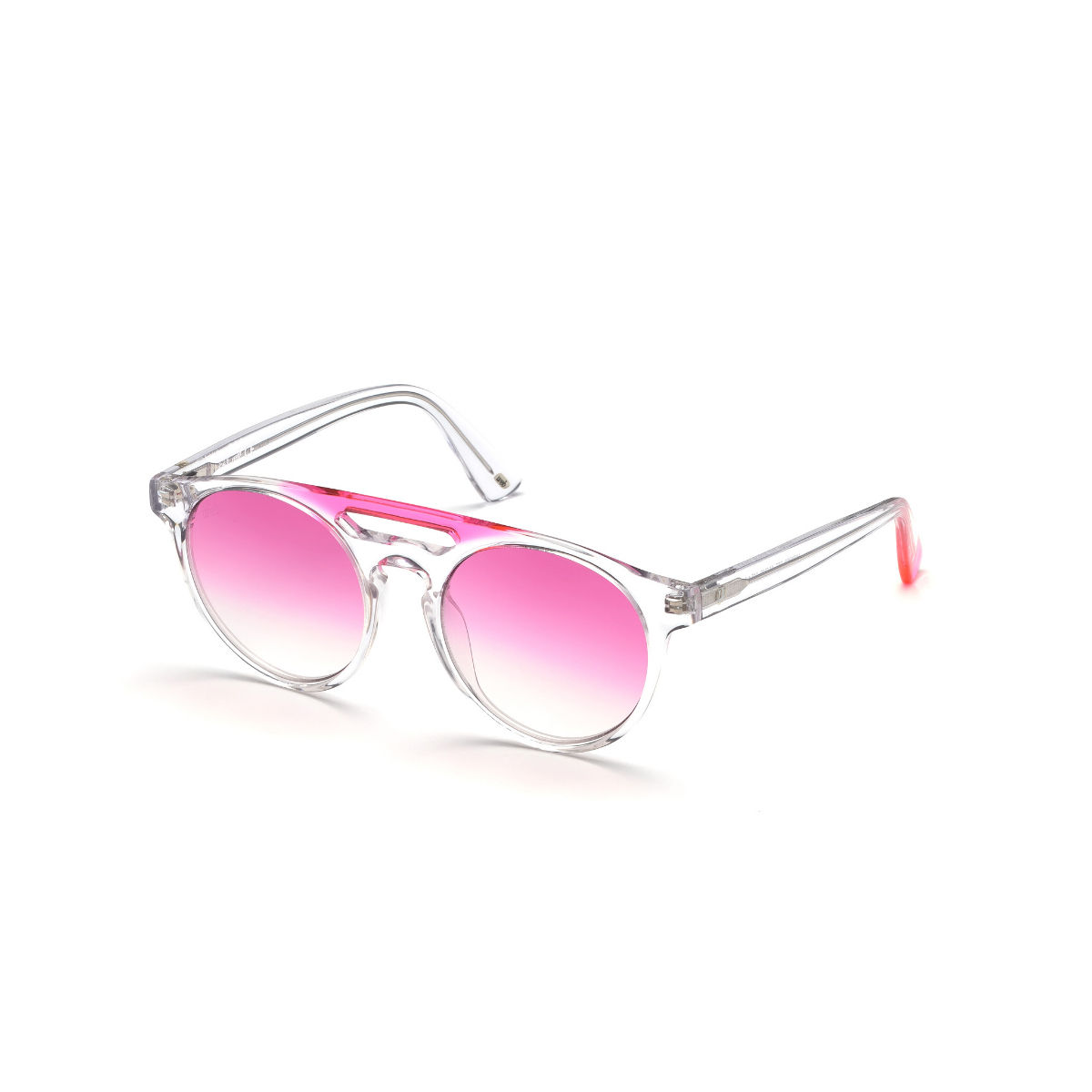 Pre-owned Sunglasses in pink ($85) ❤ liked on Polyvore featuring