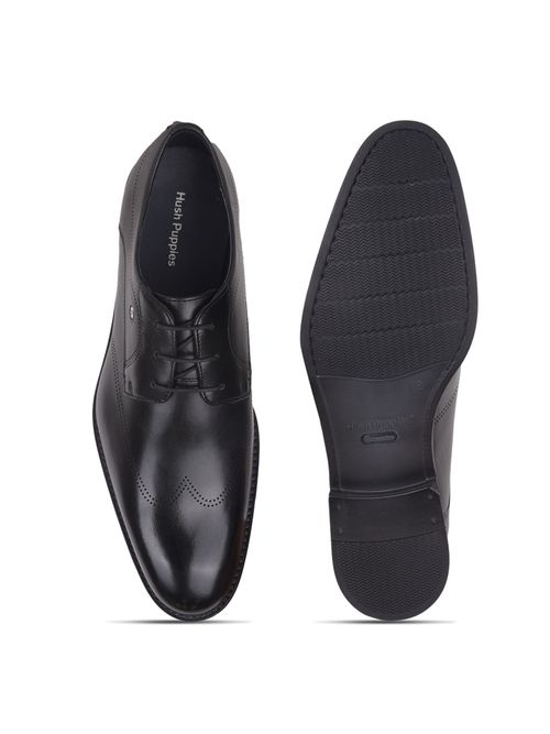 Puppies Men's Hush Puppies Black Derby Formal Shoes Buy Hush