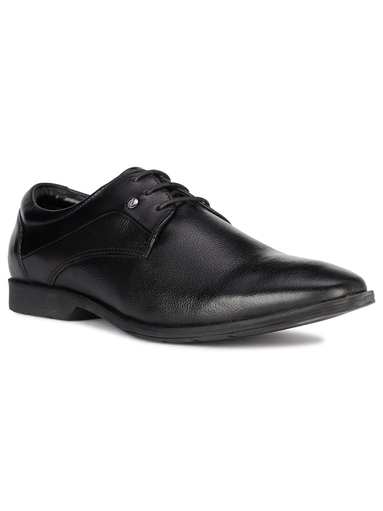 Hush Puppies Men Black Lace Ups Formal Shoes